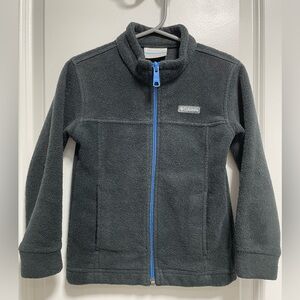 Columbia Fleece 4T zip up jacket with pockets